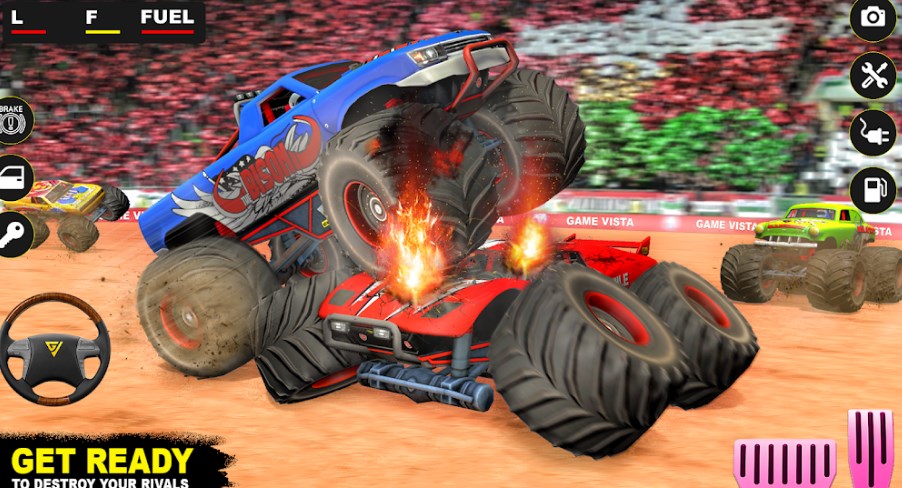 Monster Derby Truck Fighting中文手机版下载 v1.0.1