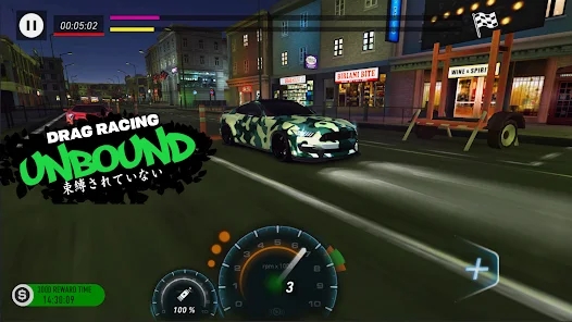 终极快感飙车中文版安卓版下载（Unbound Drag Racing Master） v1.1