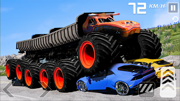 怪物卡车特技汽车手机版最新版（Monster Truck Stunt Car Game） v1.31