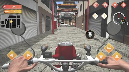 日本邮递员摩托模拟长崎篇安卓中文版下载（Japan Postman Moto Simulator） v7