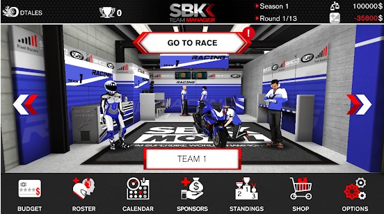 SBK摩托经理中文完整安卓版（SBK Team Manager）图片2