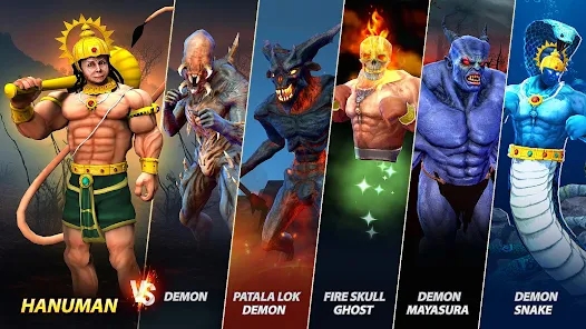 哈努曼与斗士安卓版手游下载（Hanuman Vs Demons） v1.3