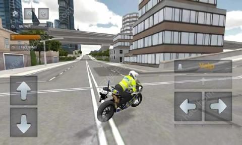 警用摩托自由世界模拟3D中文安卓版（Police Motorbike Simulator 3D） v1.0.1