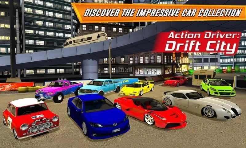 动作司机漂移城市游戏官方正式版（Action Driver Drift City） v1.0