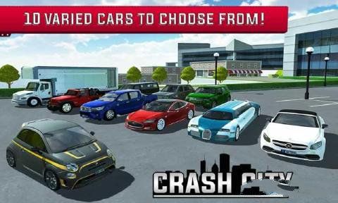 拥堵城市混乱交通游戏安卓版下载（Crash City Heavy Traffic Drive） v1.0