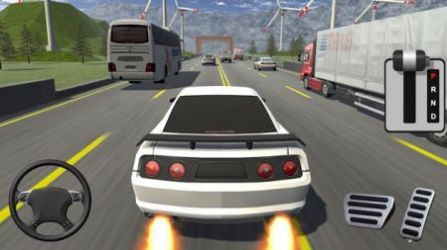 交通汽车特技游戏中文版（Traffic Car Stunt） v6.6