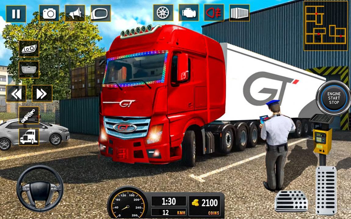 卡车驾驶停车模拟3D游戏中文最新版（Truck parking game）图片1