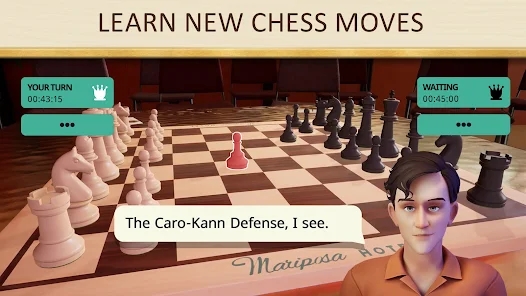 Netflix后翼弃兵棋盘对战手机版下载（Queen＇s Gambit Chess） v1.1