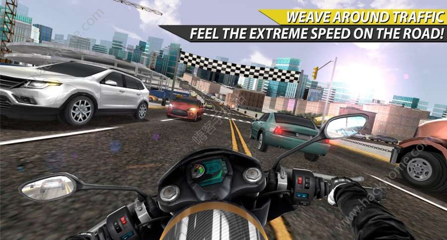 摩托车手中文最新安卓版 （Moto Rider In Traffic） v1.0.4