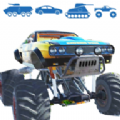 岛上的怪物卡车游戏手机版（Monster Truck On The Island） v1.0