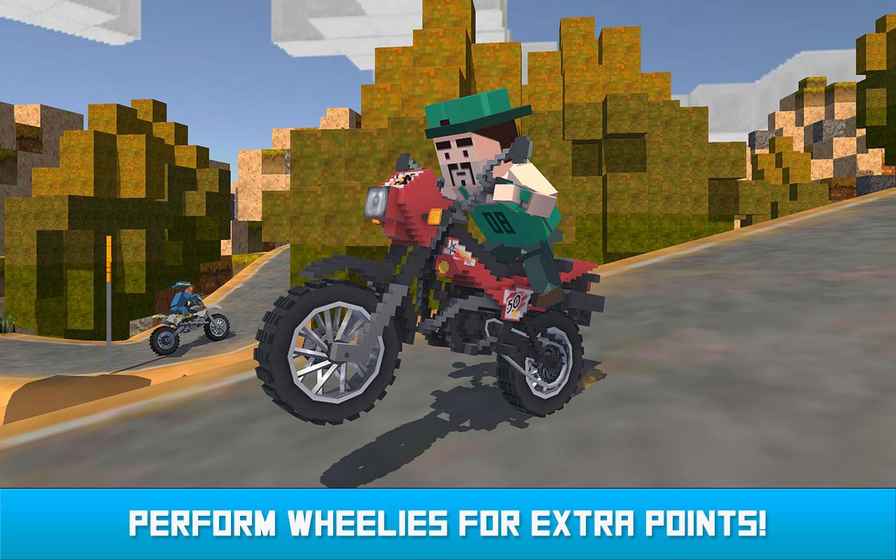 冬季的微风游戏安卓最新版（Blocky Moto Bike SIM Winter Breeze） v1.2