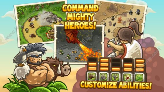 王国保卫战2前线英雄版官方安卓版（Kingdom Rush Frontiers）（含数据包） v2.6.4