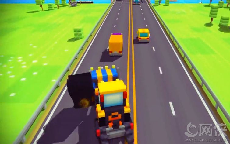 块状的公路（Blocky Highway）安卓版 v1.0