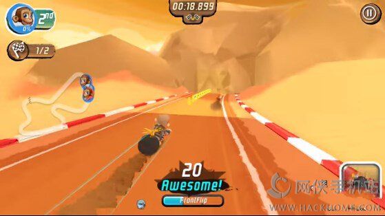 超级猩猩飞车官网安卓版(Super Nitro Chimp) v1.0