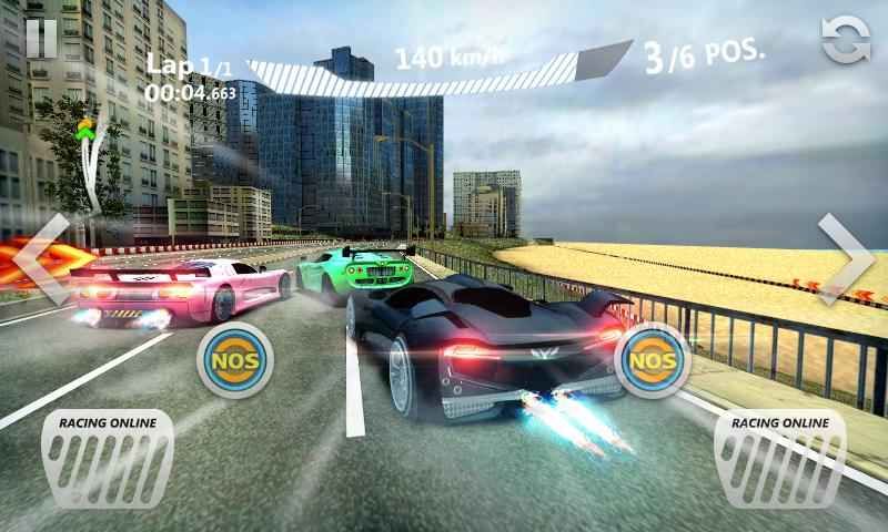 超跑狂飙游戏中文汉化版下载（Sports Car Racing） v1.5