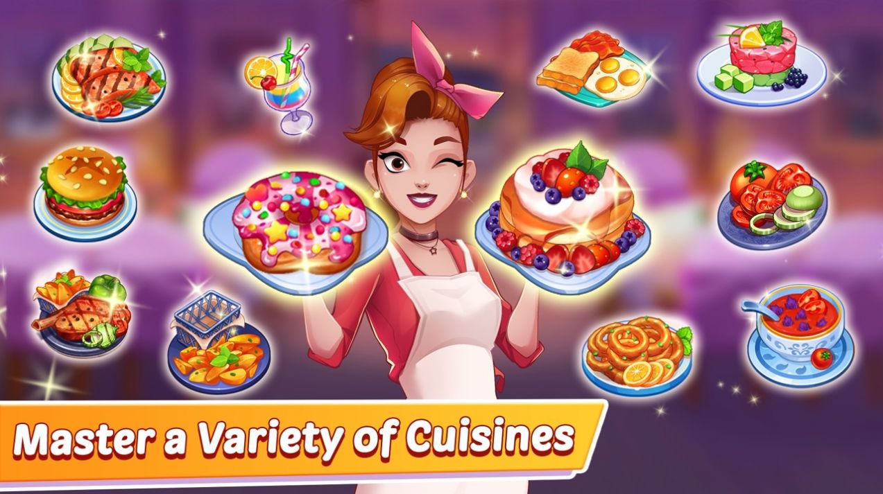 烹饪高峰游戏中文版（Cooking Rush Restaurant Game） v1.0.1