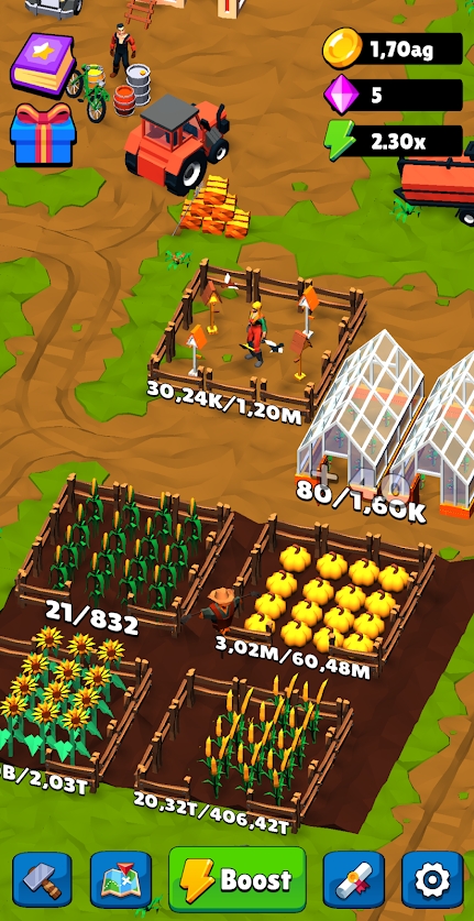 我的闲置农场游戏安卓版（Idle Farm Town） v0.72