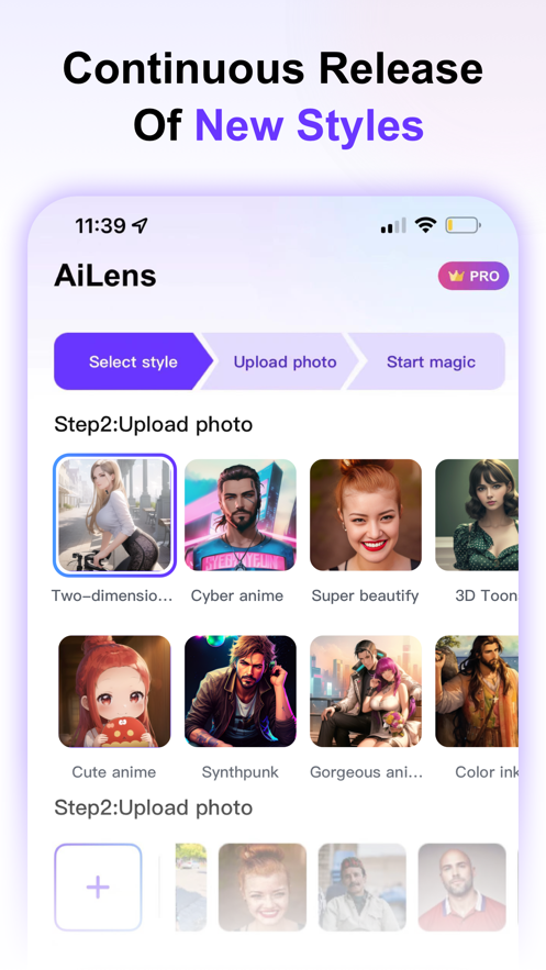 AiLens相机AI魔法照片头像生成器app下载 v1.1.0