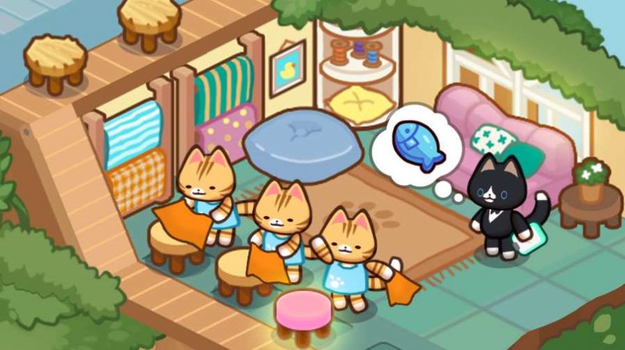 放置猫咪大亨游戏安卓版（Idle Cat Tycoon）图片1