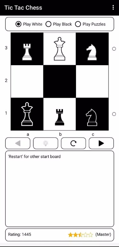 圈圈叉叉与国际象棋安卓版官方下载（Tic Tac Chess） v1.0.2