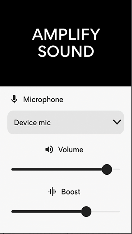 Mic Amplifier麦克风放大器软件手机版 v12.5.0