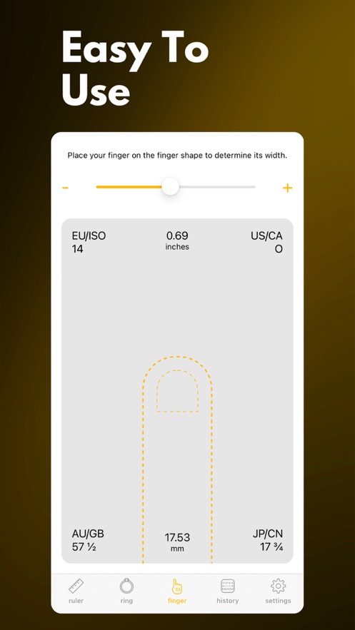戒指尺寸测量仪安卓版下载图片1